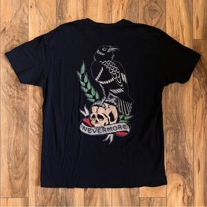 Blackcraft Cult Nevermore Raven T Shirt